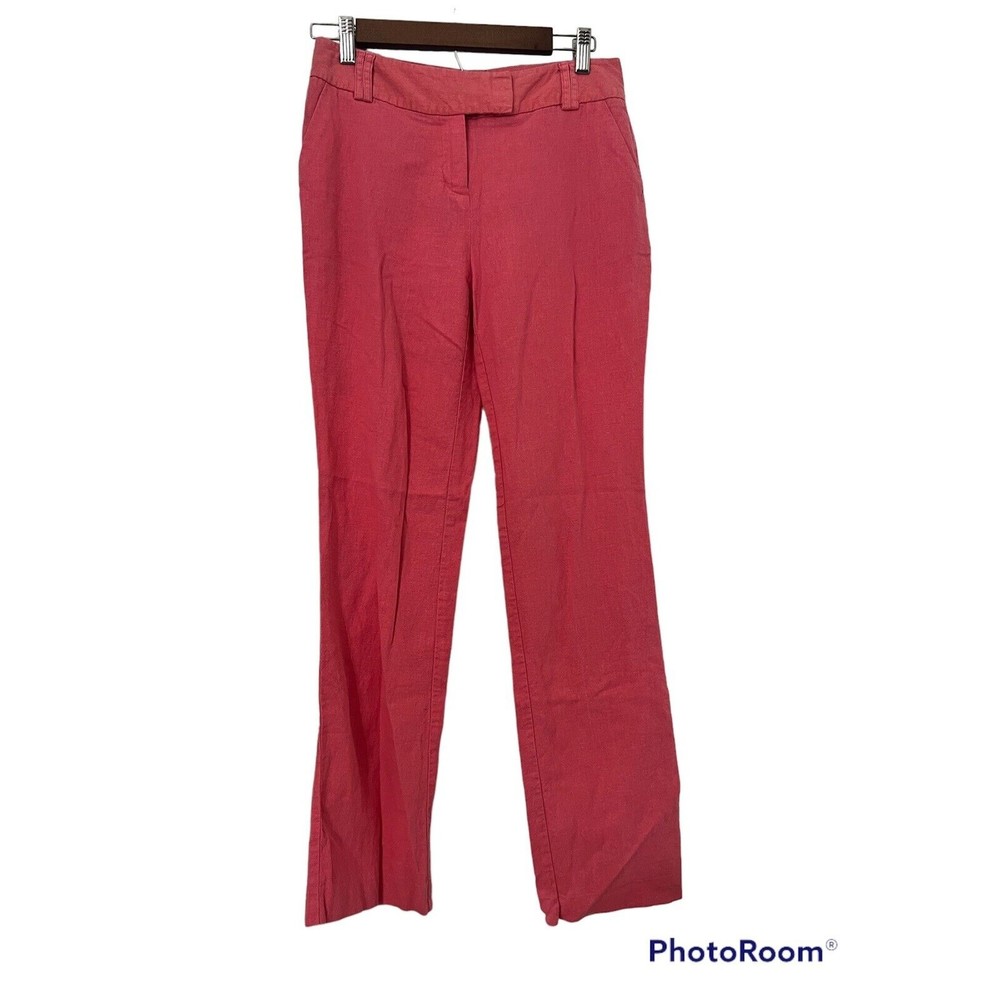 Cato Linen blend pants size‎ 4 classic pink